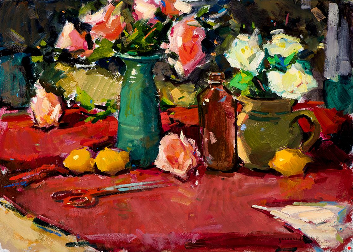 Learn to paint expressive still life with ARTS sponsored event
