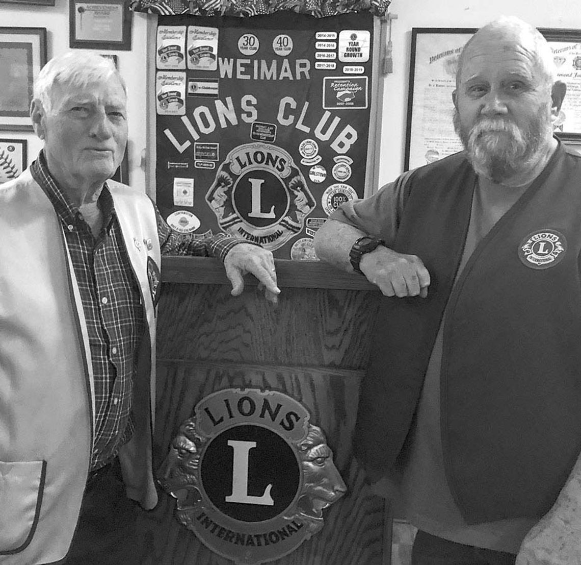 LIONS CLUB WELCOMES NEW MEMBER