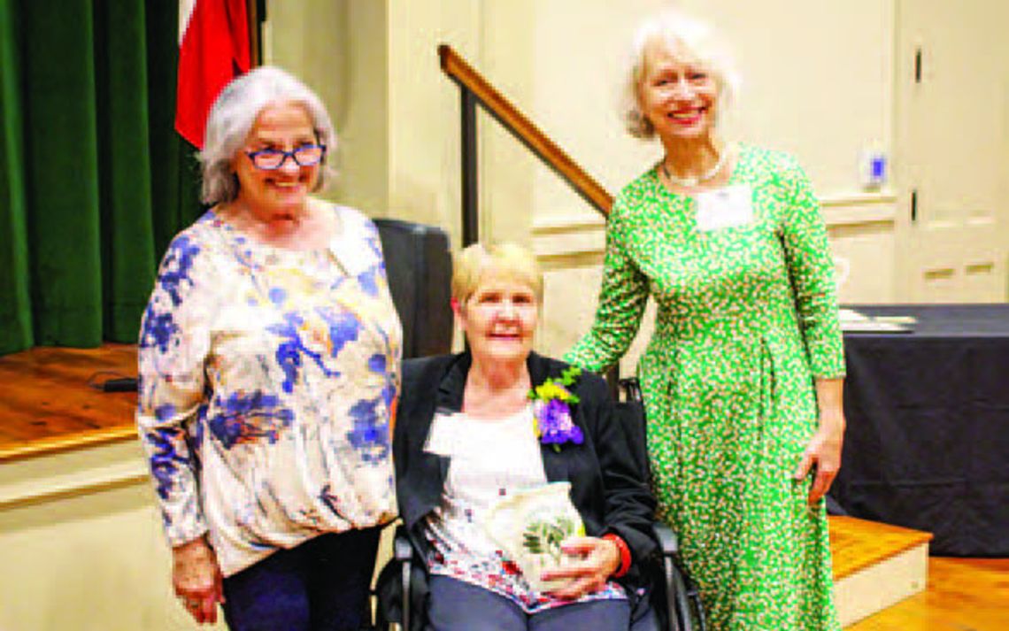 Local League of Women Voters honors Columbus’ Berry Local League of Women Voters honors Columbus’ Berry