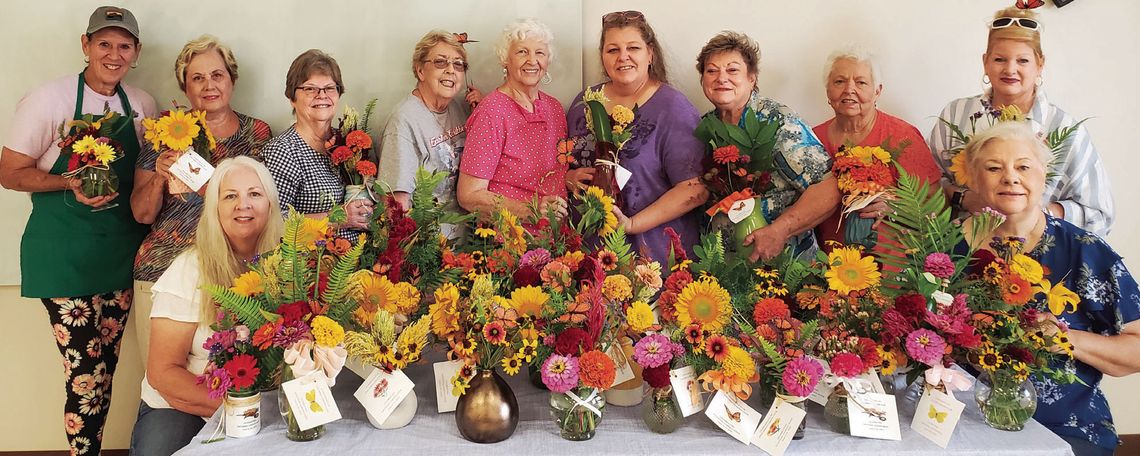 National Garden Week observed with delivery of flower arrangements throughout Columbus