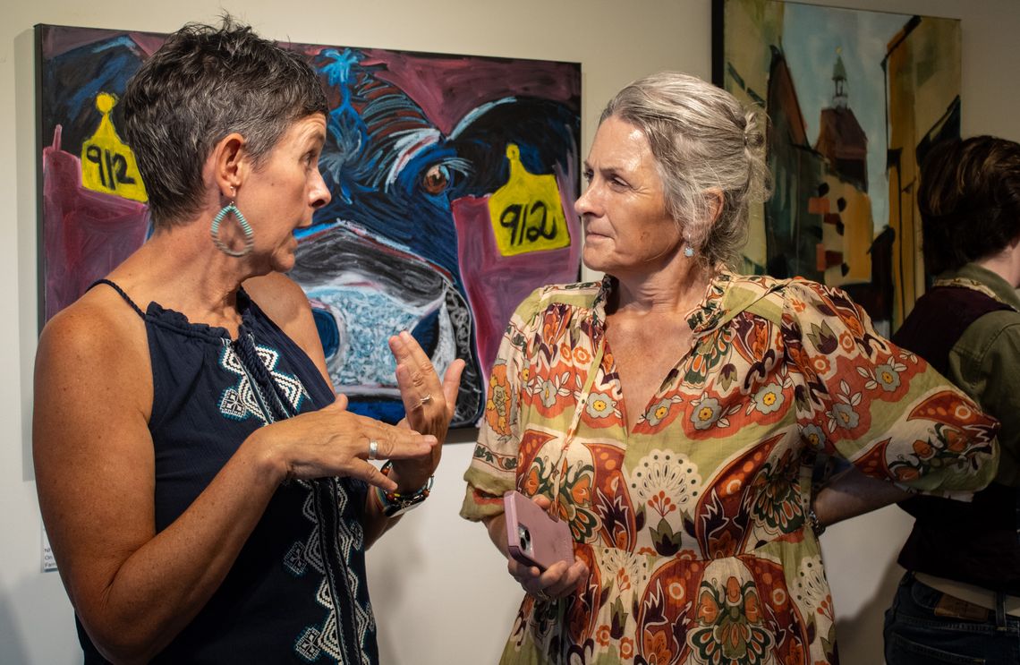 New Columbus art gallery opens with fundraiser for injured veterinary technician New Columbus art gallery opens with fundraiser for injured veterinary technician