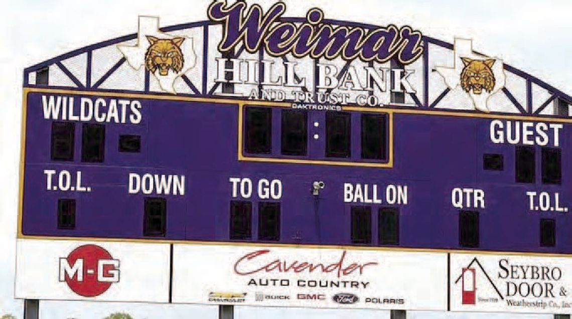 New Wildcat scoreboards installed New Wildcat scoreboards installed