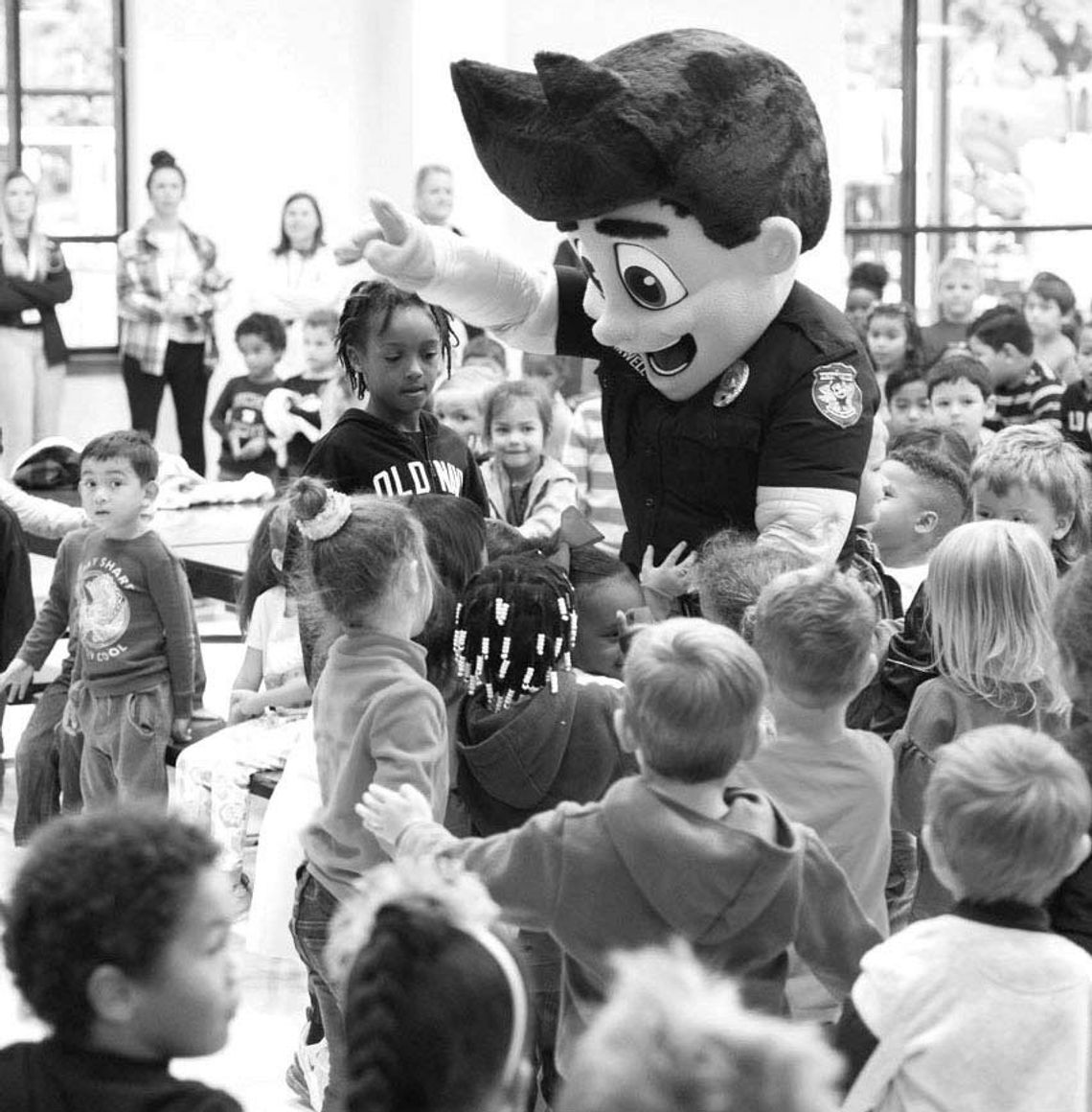 Patrol Stories visits Columbus Elementary