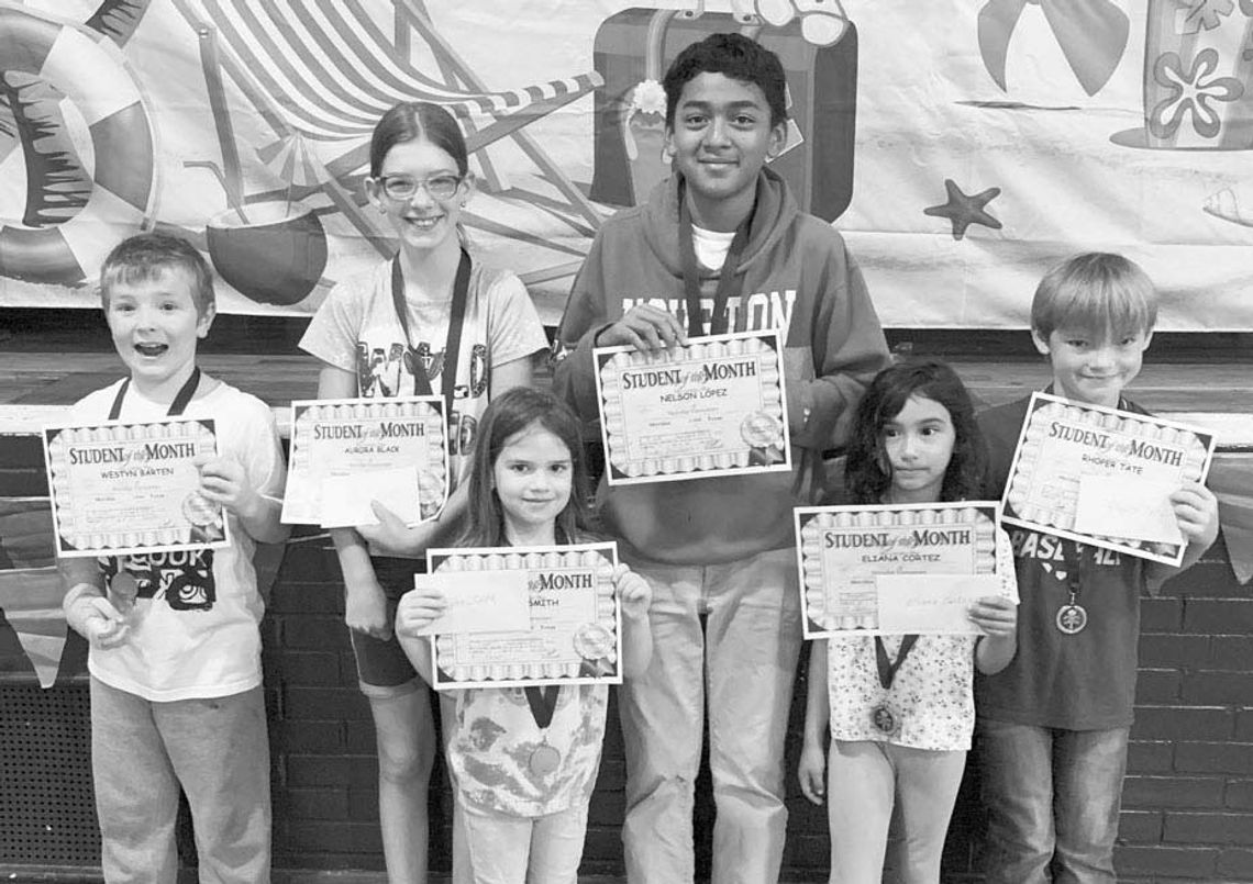 SHERIDAN SELECTS STUDENTS OF THE MONTH