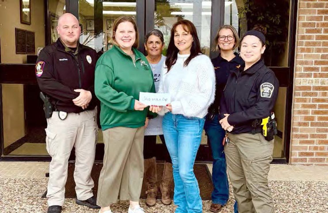 SHOP WITH A COP DONATION