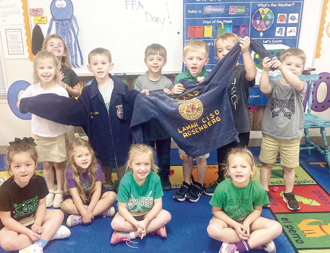 ST. MICHAEL CATHOLIC SCHOOL RECOGNIZES CATHOLIC SCHOOLS WEEK, FFA DAY