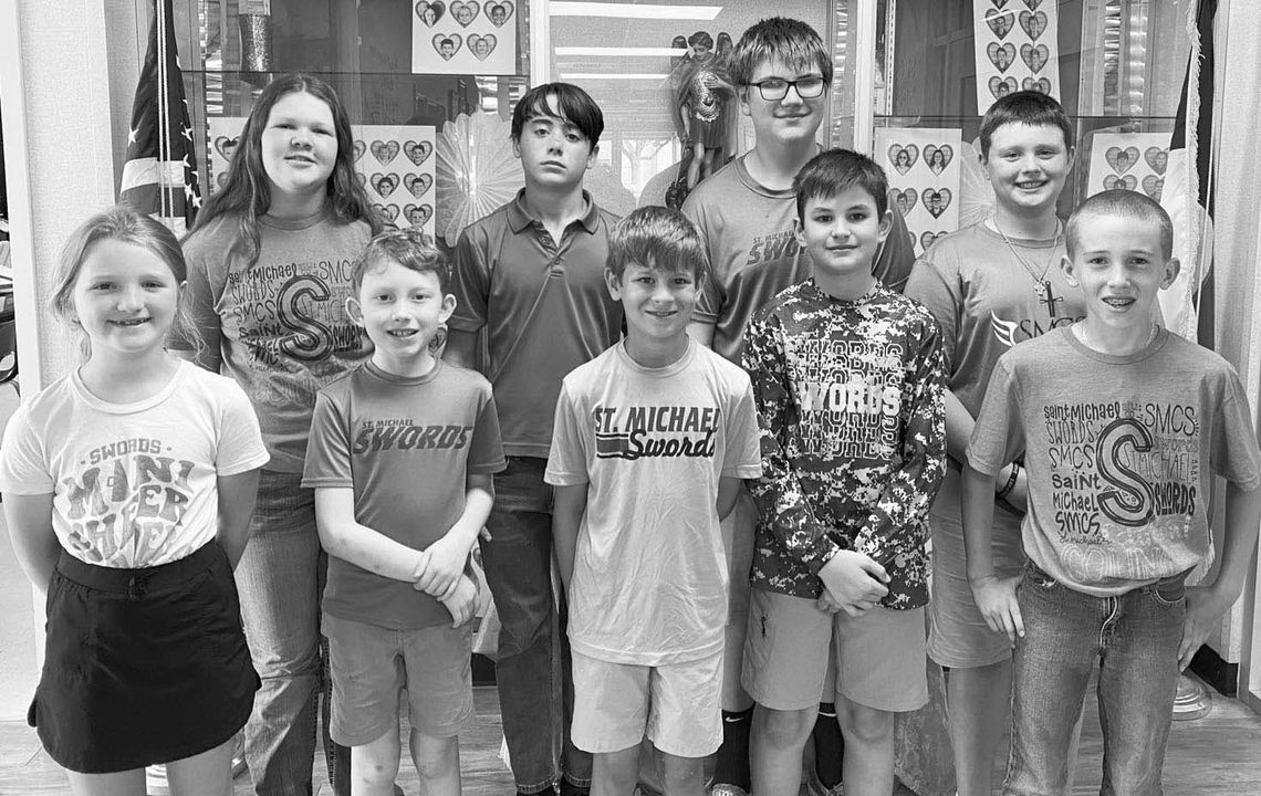 St. Michael students show competitive spirit