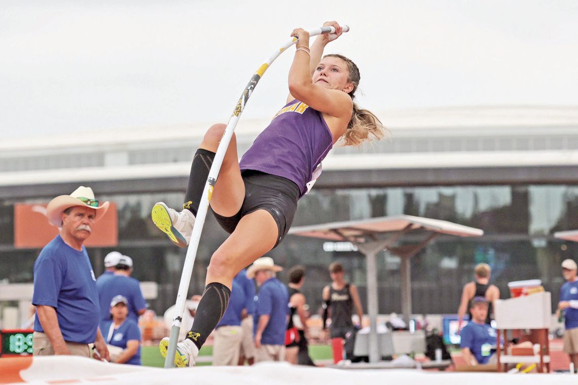 STATE CHAMPION POLE VAULTER