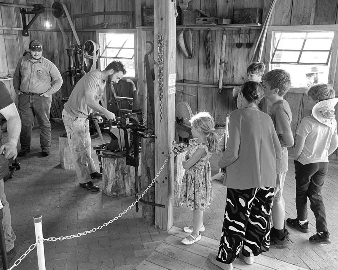 Texas Czech Heritage & Cultural Center dedicates Snokhous Blacksmith Shop at annual exposition