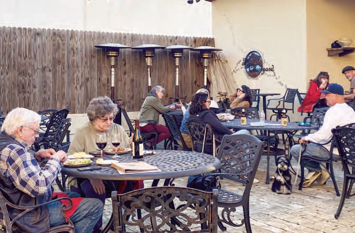 The Courtyard Wine Bar reopens with all treats, no tricks The Courtyard Wine Bar reopens with all treats, no tricks