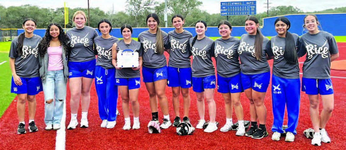 Turtlebox speaker donated to Rice Lady Raiders softball team