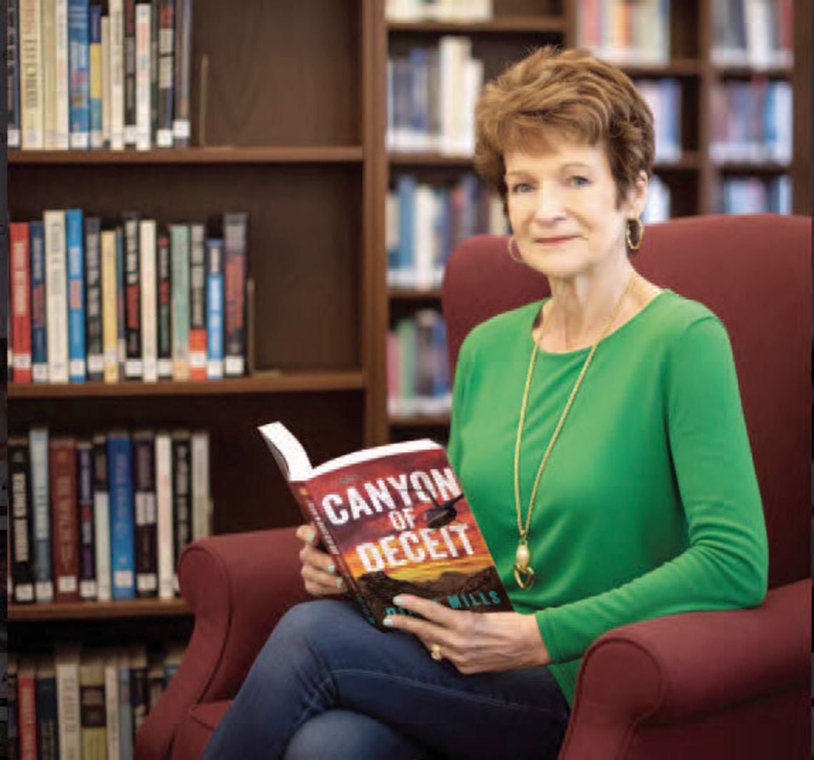 Upcoming visiting author ventures canyons, forgiveness in new book