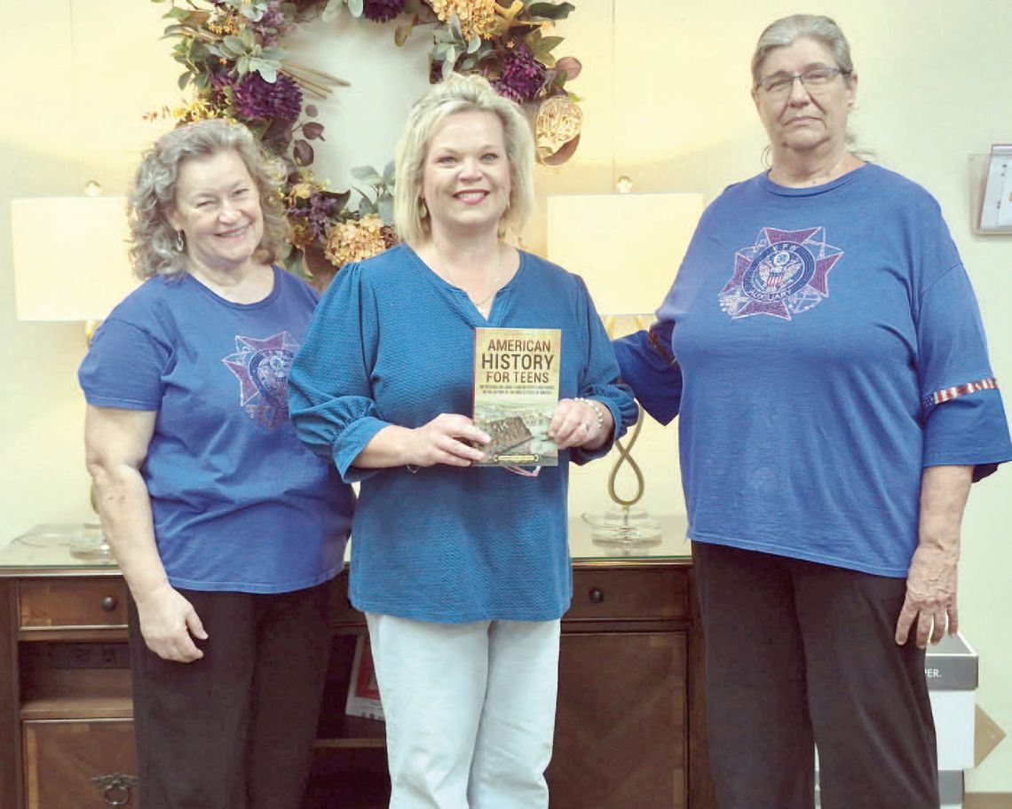 VFW Post 5875 Auxiliary promoting patriotism