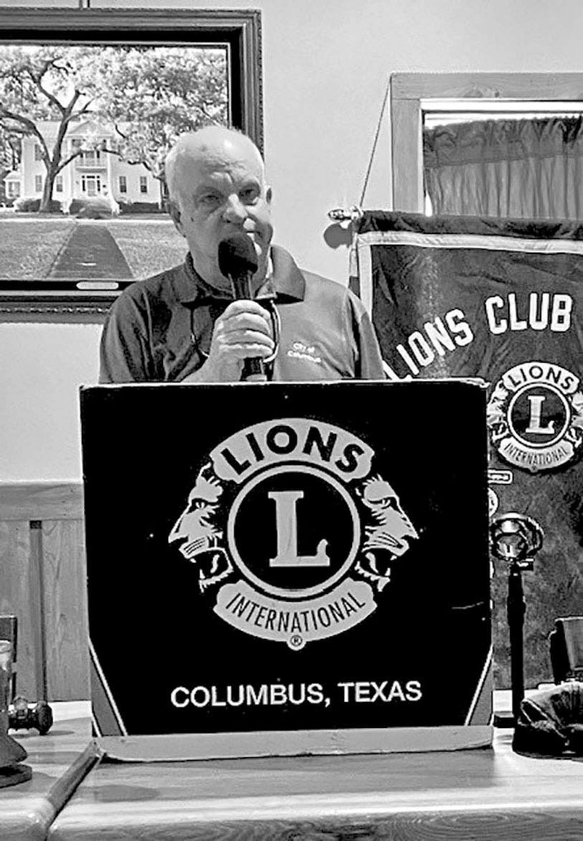 WARSCHAK SPEAKS TO COLUMBUS LIONS