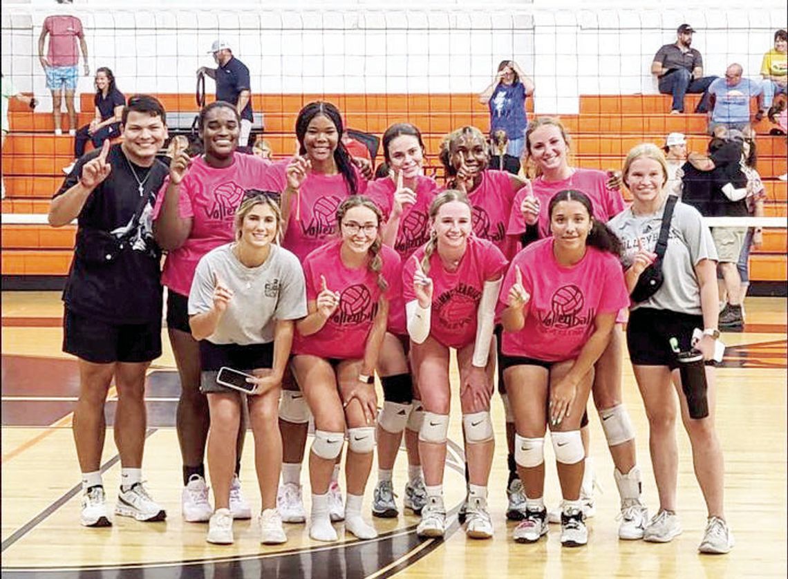 Weimar Ladycats win summer volleyball league