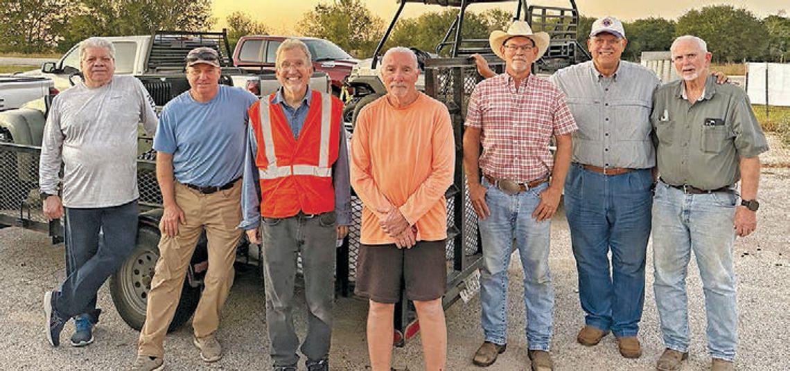 WEIMAR LIONS CLEAN UP HIGHWAY 90