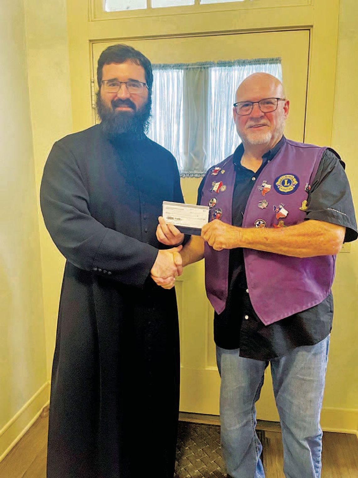 WEIMAR LIONS DONATION