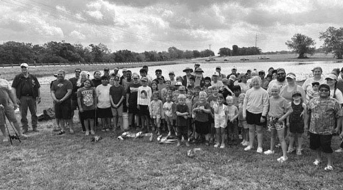 Weimar Lions host Kids Fish event