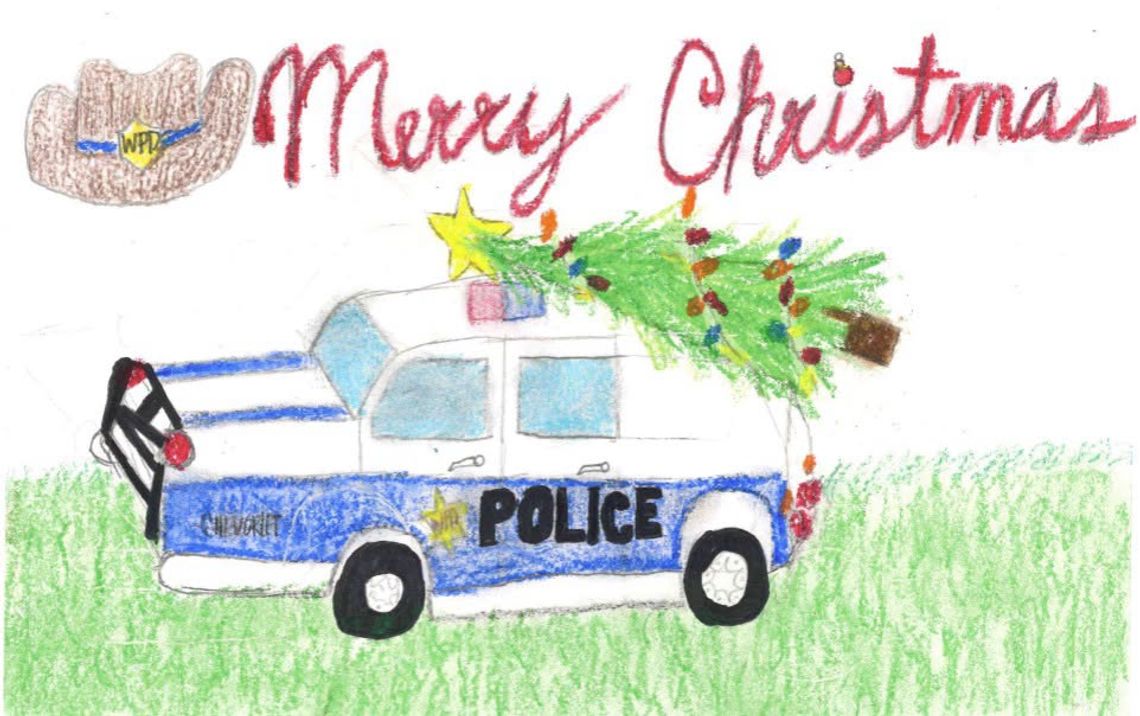 Weimar PD announces holiday card art contest winners