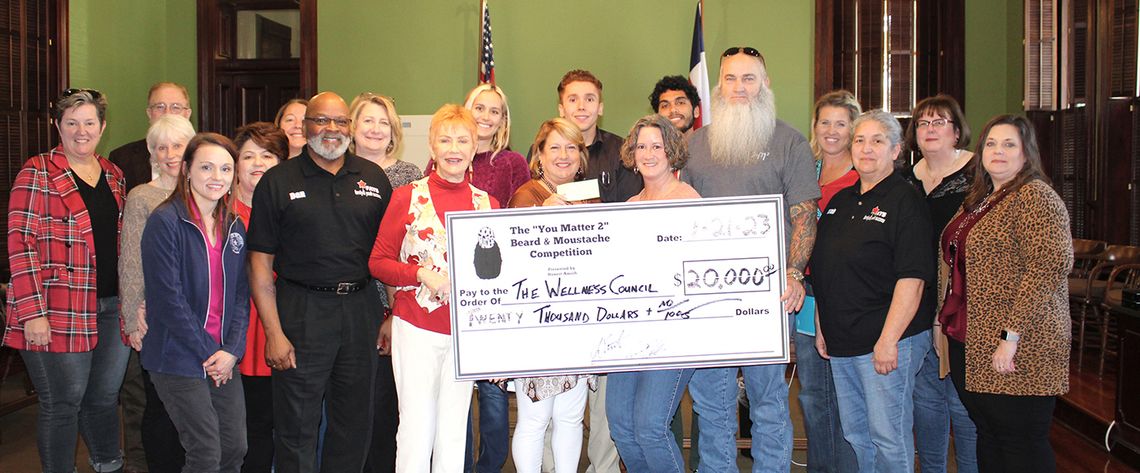 Wellness Council receives donation