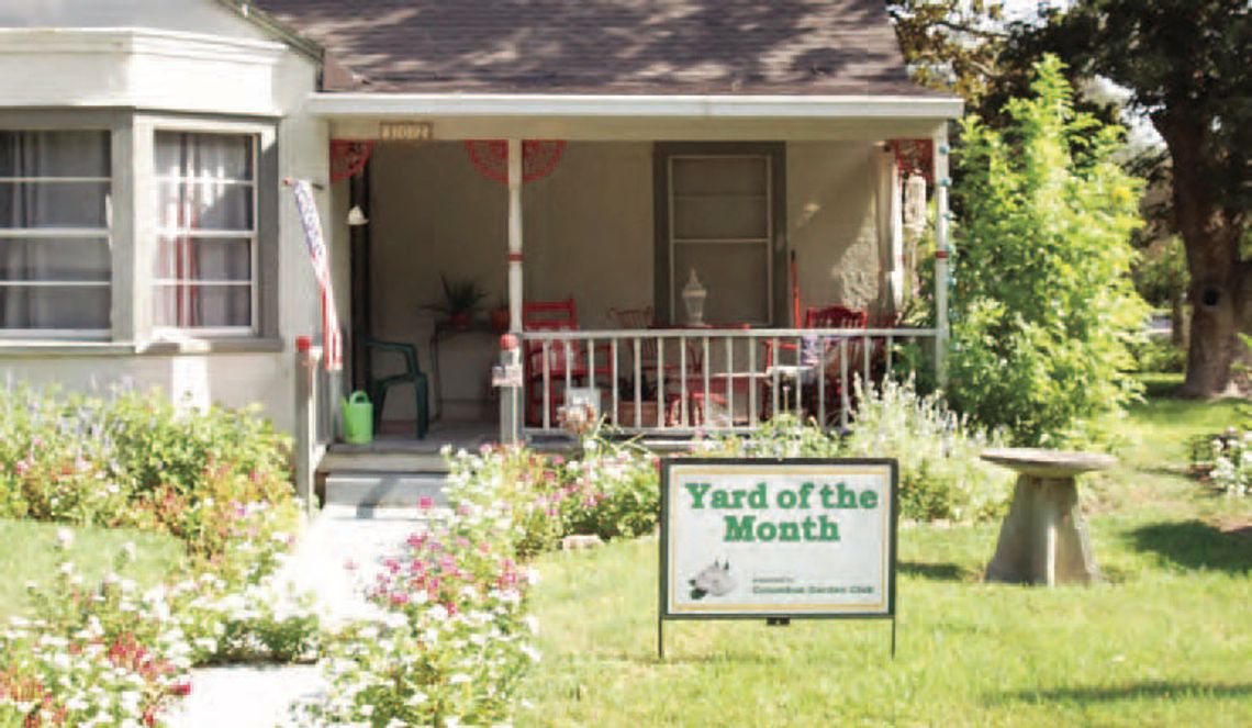 YARD OF THE MONTH YARD OF THE MONTH