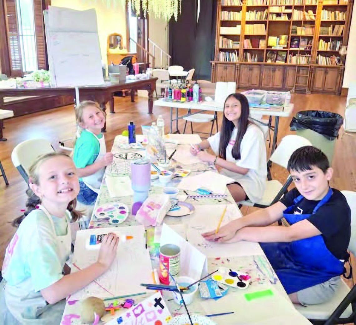 Young artists explore creativity at Live Oak Art Center summer camp Young artists explore creativity at Live Oak Art Center summer camp