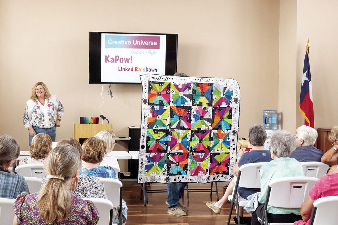 ZEN QUILTER CARRIE WIKANDER HOSTED AT SEPT. 24 CVQG MEETING