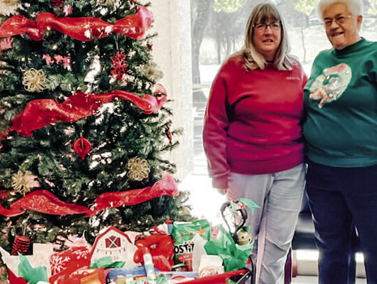 Three area locations of Industry State Bank held a drawing for a Christmas Family Wagon during December. Employees said the giveaway gave the financial institutions a chance to give back to the community. Residents entered the event from Dec. 1 to Dec. 23