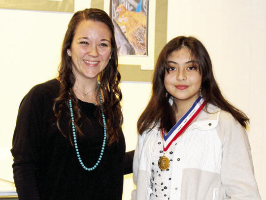 Sophia Martinez, Junior High Gold Medal Winner