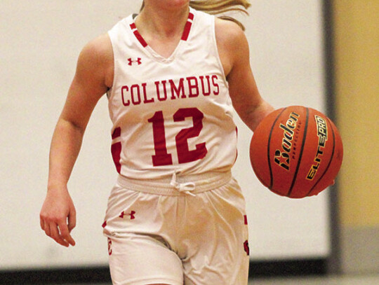 Sharpshooter Karlee Mathis continues to have a strong season as the Lady Cards leading scorer this year.