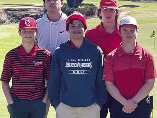 Both the girls’ and boys’ golf teams for Columbus claimed third place respectively after their performances at the Sand Hills Farm course in Waller.