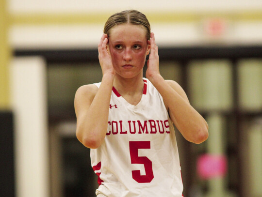 Ally Tribe had her best game of the postseason with a crucial, 28-point performance against Lytle.