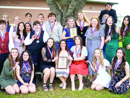 Columbus High School One Act Play students advance again for their performance of Blue Stockings, directed by Lorrie Walla. Courtesy photos