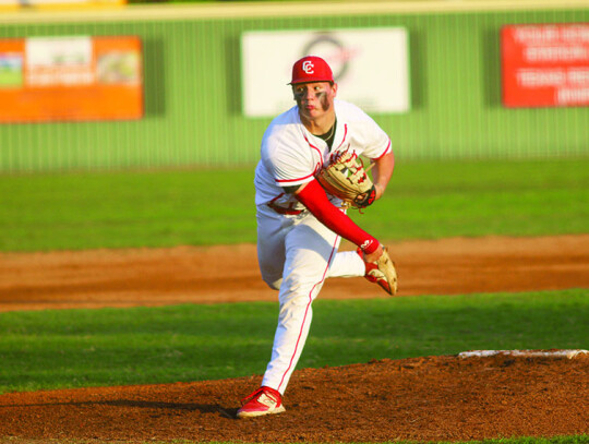 Conner Geisler is part of a pitching rotation that has found a lot of success recently.