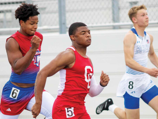 District Champion sprinter Ty’Vone Whithead was just one place away from claiming the Regional Championship in the 100m dash.