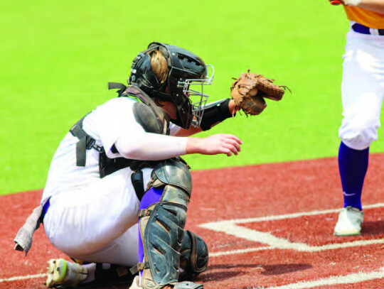 Wyatt Lacina held down the starting catcher position in the area round.