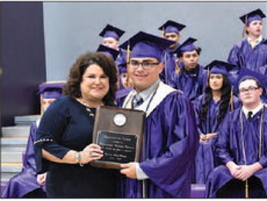 Weimar High School seniors took their final walk as Wildcats after their graduation ceremony on Friday, May 19. Congratulations to Weimar’s class of 2023. Pictured is Weimar Valedictorian Charles Brady Henke (above) and Salutatorian Christopher Moreno. 