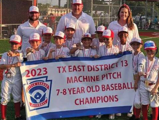 The Area Champions, Columbus Little League All-Stars 8U baseball team.