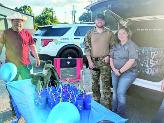 Pictured from left to right are Lee Goebel, Tyler Pavlicek, Nancy Gorman and Katlyn Perales.