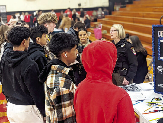 CHS students took just a few moments of their school day to meet with different experts of various fields and careers.