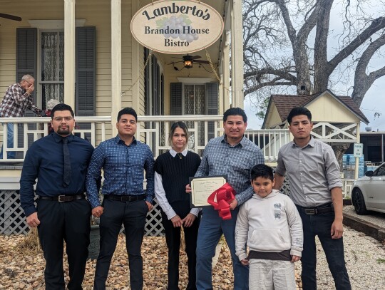 Lamberto’s is a family-owned operation with locations in Columbus and Eagle Lake.