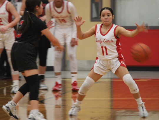 Melanie Hernandez’s strong defense forces a turnover. Citizen | Evan Hale