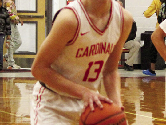 Trevor Berger shooting and making both his free throws during a game against Rice.