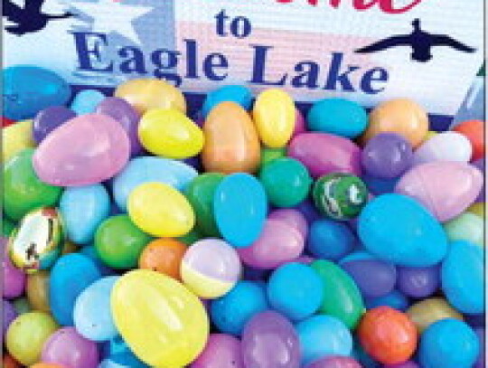 The city gave 100 easter baskets as prizes for finding gold coins hidden inside of the eggs.