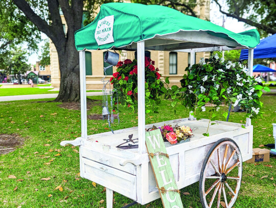 A Better Columbus displayed some of the flowers that they have been offering to businesses around Columbus.